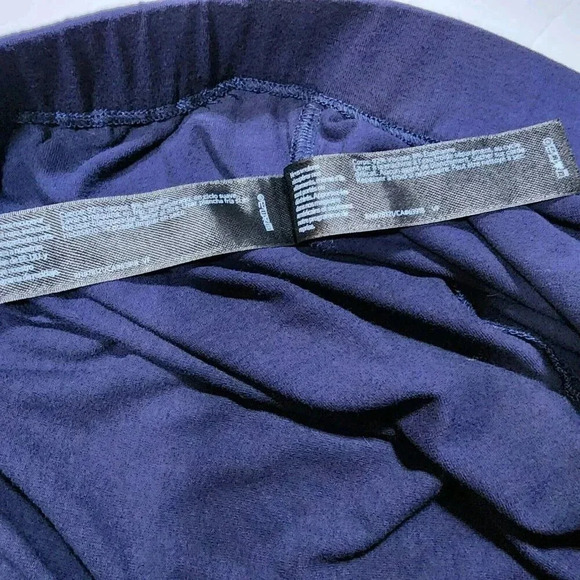 EILEEN FISHER Pants Women XL Slouch Viscose Stretch Jersey Pull On Navy Blue USA - Picture 12 of 12